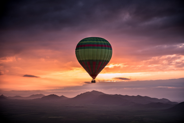 Weekend + Vol en montgolfière